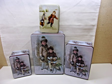 KONVOLUT  Blechdosen -- Weihnachten