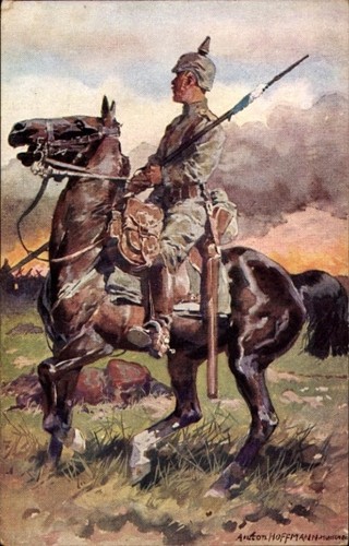 Künstler hoffmann anton - ak, hoffmann,