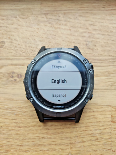 Garmin fenix 47mm schwarz - 5,