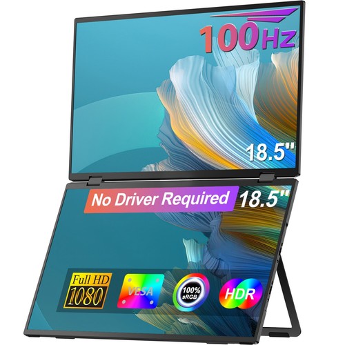 Dual screen laptop - 18,5",