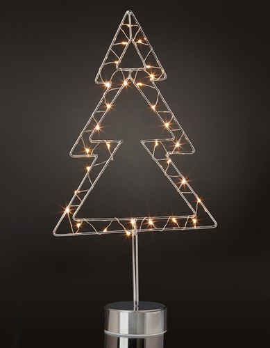 Led tannenbaum metall deko - metall,