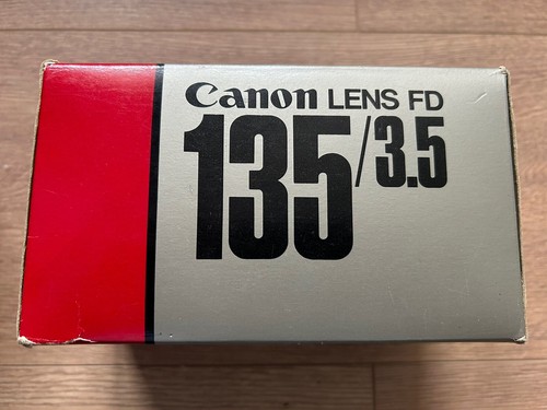 Canon 135 3 5 objektiv - fd, f/3.5