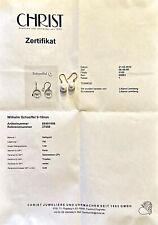 WILHELM SCHOEFFEL OHRHÄNGER 750 (18K) GELBGOLD MIT SÜßWASSER PERLEN