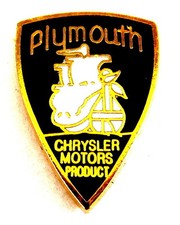 AUTO Pin / Pins - CHRYSLER PLYMOUTH LOGO emailliert