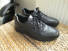 DAMEN LEDERSCHUHE + MEDICUS + GR. 7,5  (41,5) + SCHWARZ + 3x GETRAGEN + WIE NEU