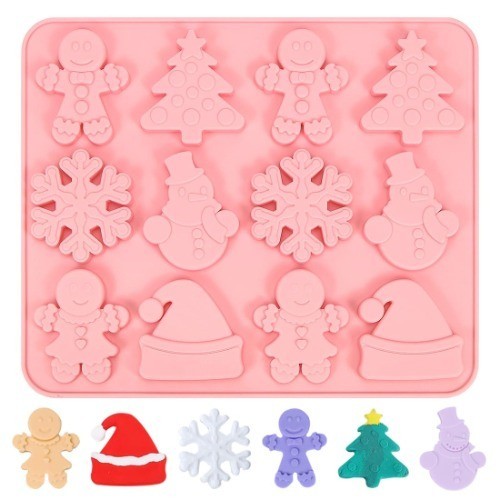 Silikon weihnachtsformen set - silikon,