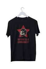 Shirt cat a communist - is,