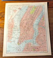 historischer Stadtplan 1893 "