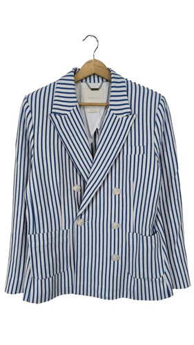 Rich royal strickblazer - royal,