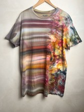 Handgefärbtes Tie Dye / Batik