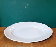 Walbrzych Servierplatte 29cm, Weiß , Gebraucht, guter Zustand 