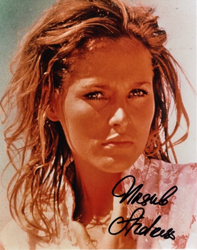 Handsigniertes ursula andress - handsigniertes,