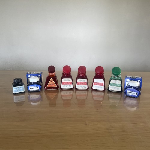 Tintenfass knickflasche - tintenfass,