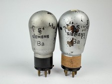 2x Siemens Ba Röhre Poströhre tested Triode Röhrenverstärker Tube