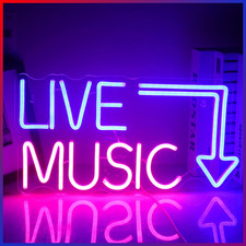 Neon Schild Musik LED
