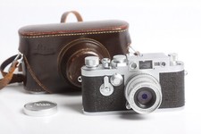 Leica IIIG Body Gehäuse No 906XXX + Leica Leitz ELMAR 2,8/5cm Lens Screw Mount