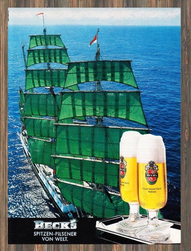 Beck bier reklame - bier,