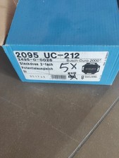 5x Busch-Jaeger 2095UC-212 UP-Potenzial-Ausgleichsstecker Duro 2000 SI cremeweiß
