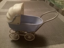 Puppenwagen/Puppenstube 50er Jahre