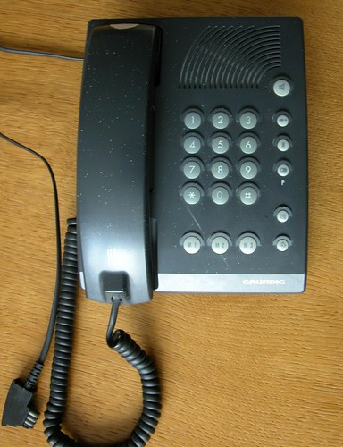 Antikes telefon grundig - telefon,