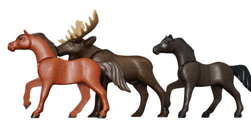Playmobil elch pferde - playmobil, tiere
