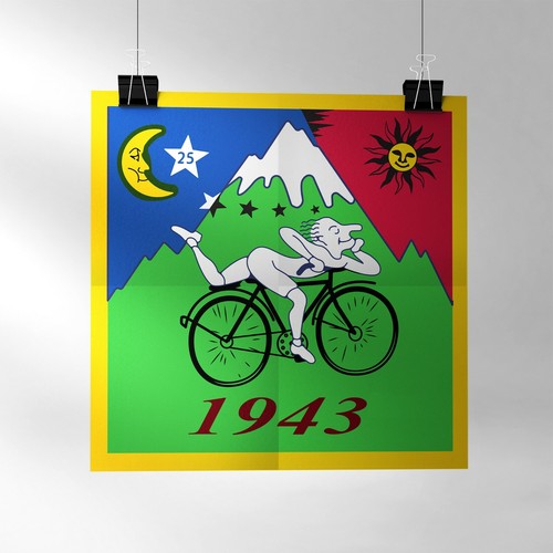 Poster bicycle day - bicycle,