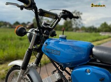 TRANSPARENTE Simson S50B Aufkleber IFA electronic Tank Seitendeckel Hell Premium