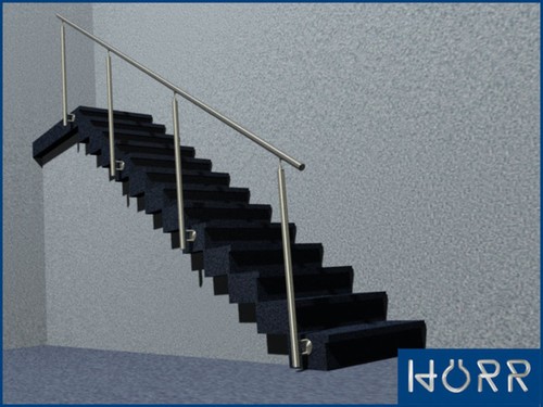 Edelstahl geländer treppe - m,