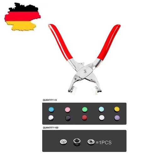 50tlg druckknopf druckknöpfe - druckknopf,