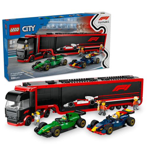 Lego city truck - f1®,