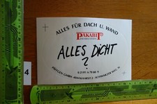 Alter Aufkleber Handwerk Dach
