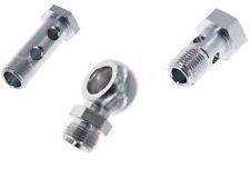 Hohlschraube Ringnippel Nippel 1-fach 2-fach Gewinde Ringstück DIN7643 metrisch 