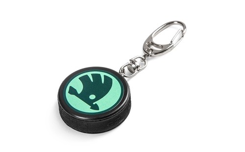 Skoda schlüsselanhänger puck - schlüsselanhänger,