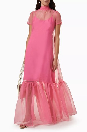 Pink hoher kragen - pink,