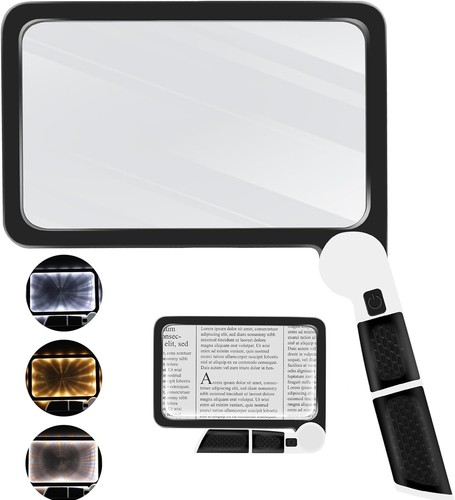 Lupe mit led licht 5x - lupe, licht,