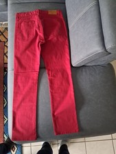 Rote Herrenjeans Gr- 32/32 nie getragen