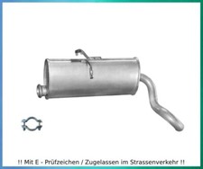 Endschalldämpfer für Citroen