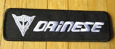 Aufnäher / Aufbügler/ Patch:  DAINESE - Logo A - schwarz / weiss - Rar!