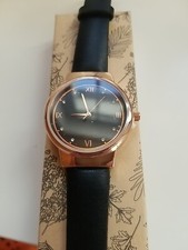 Damen Armbanduhr Uhr Rosegold mit Straßsteinchen Uhr***
