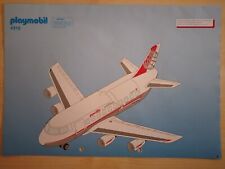 Playmobil Bauanleitung 4310 Großes Flugzeug Pacific Airline , A4 , 12 Seiten