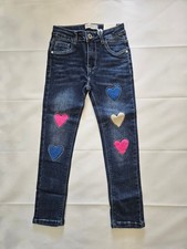 Mädchen Jeanshose NEU Kinder Jeanshose Gr 98-158 Mädchen Jeans Hose Mädchen Hose