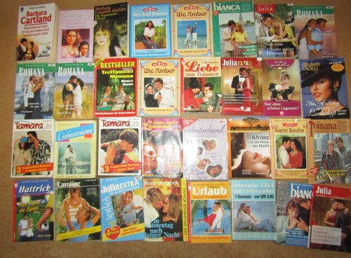 Romane über 30 romanhefte - 55,