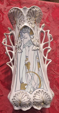 H&C JUGENDSTIL VASE HAAS &