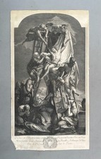 Kreuzabstieg, Radierung von