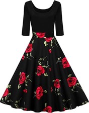 Damen A-Linie Kleid 60er Jahre