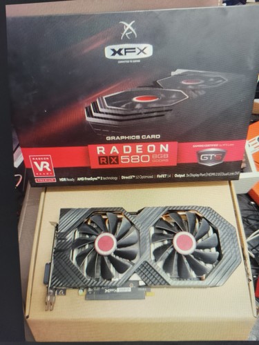Xfx amd radeon - 580, 8gb