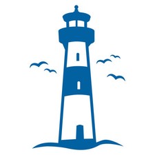 LEUCHTTURM AUFKLEBER Sticker