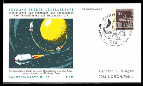 Hermann oberth gesellschaft - ak,