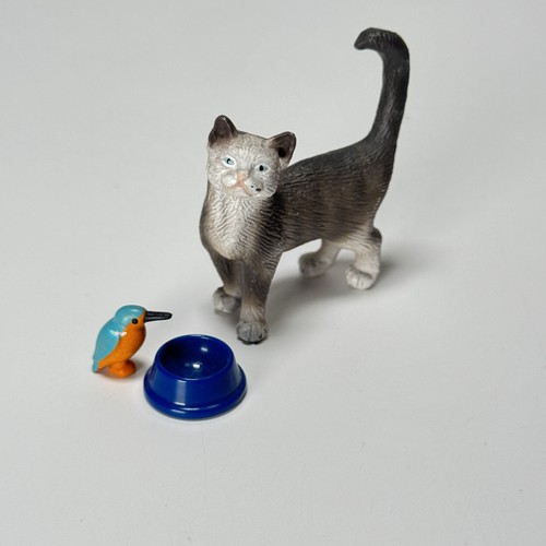 Schleich 13122 katze grau - 13122,