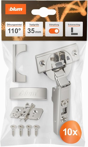 Blum 10x clip top blumotion - blum,